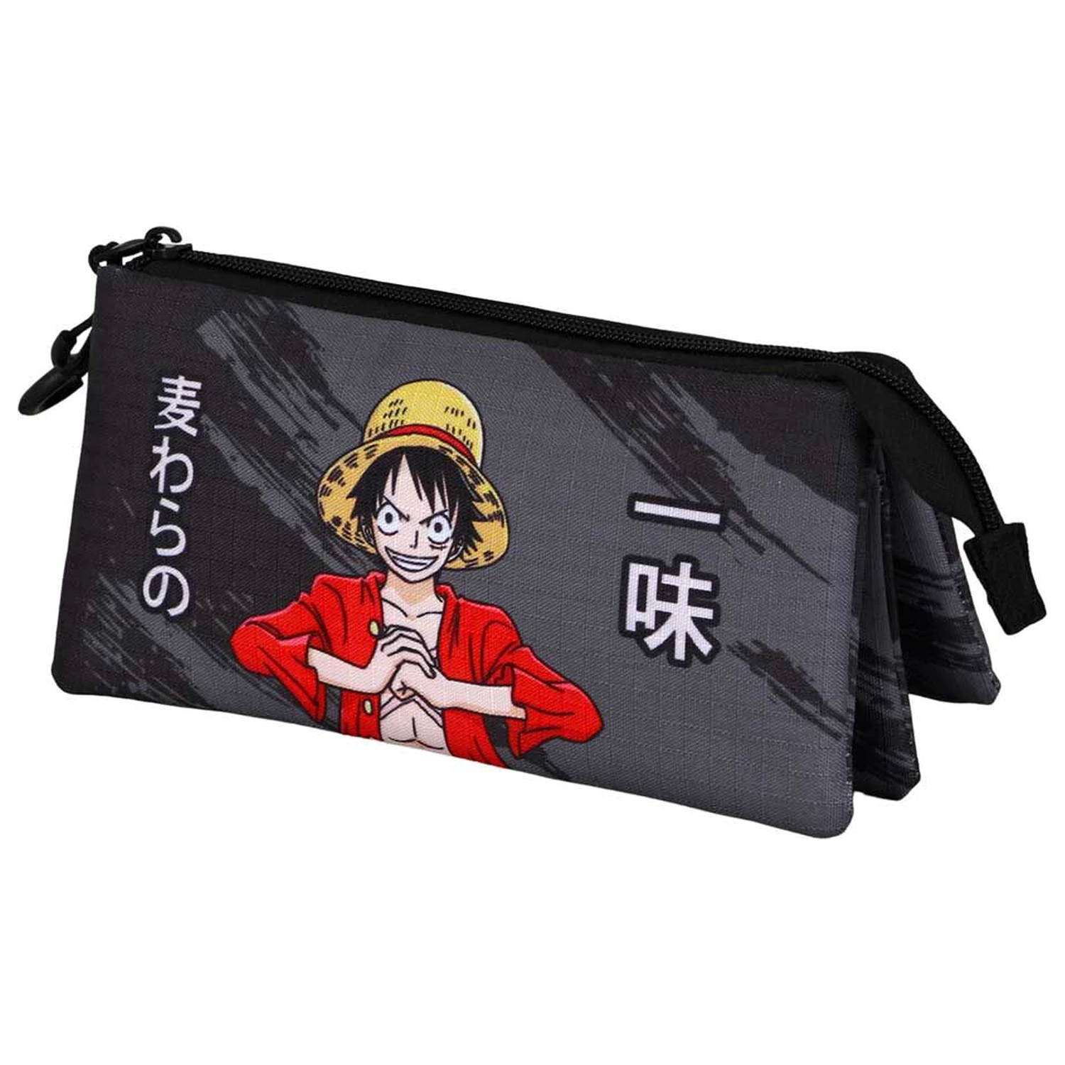 One Piece dreifaches Federmäppchen Produktfoto