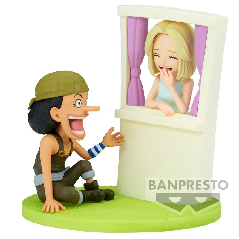 One Piece Usopp &Kaya Log Stories Figur 7cm termékfotó