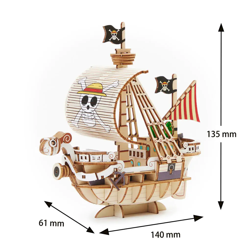 One Piece Wa-Gu-Mi Going Merry Bausatz 88-teilig Produktfoto