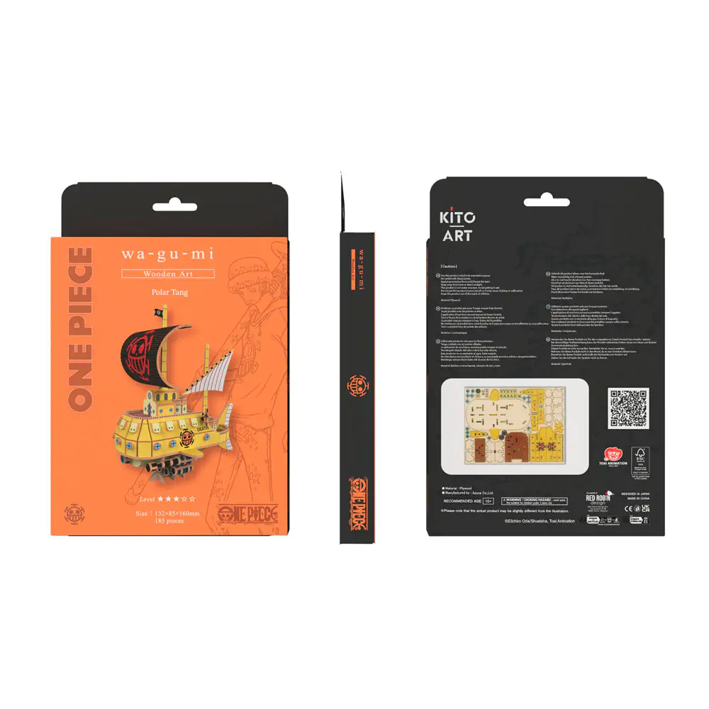 One Piece Wa-Gu-Mi Polar Tang Bausatz 185 Teile Produktfoto
