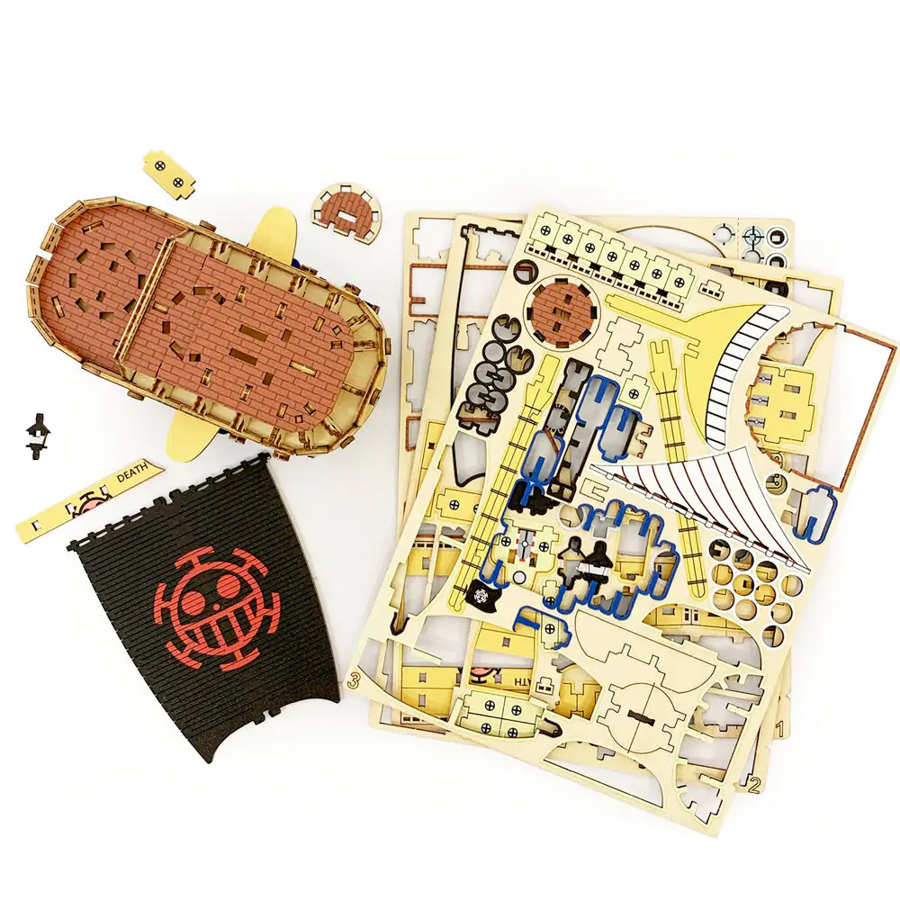 One Piece Wa-Gu-Mi Polar Tang Bausatz 185 Teile Produktfoto