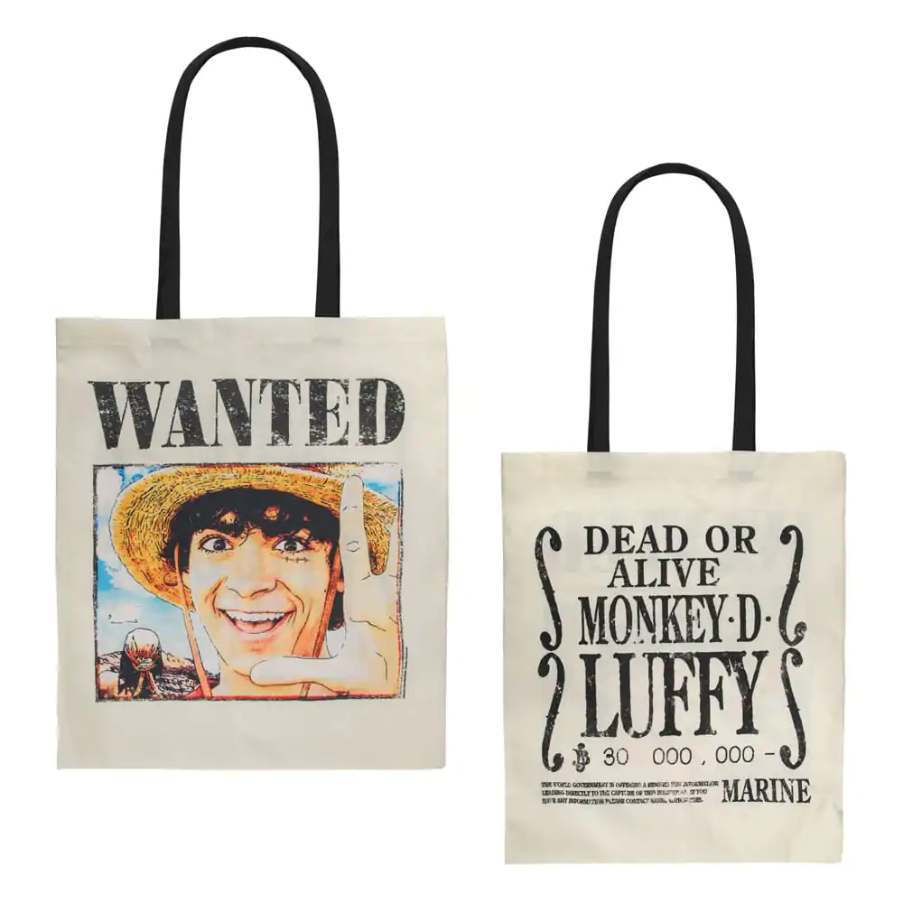 One Piece Tragetasche Wanted Luffy Produktfoto