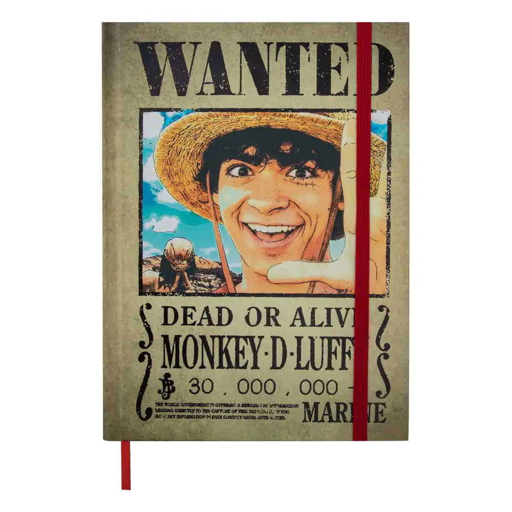 One Piece Notizbuch Wanted Posters termékfotó