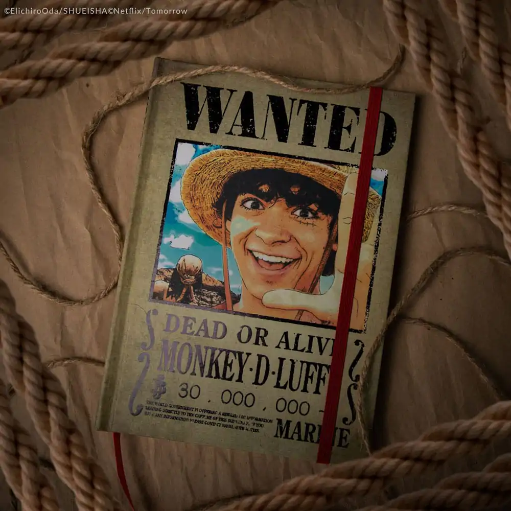 One Piece Notizbuch Wanted Posters termékfotó