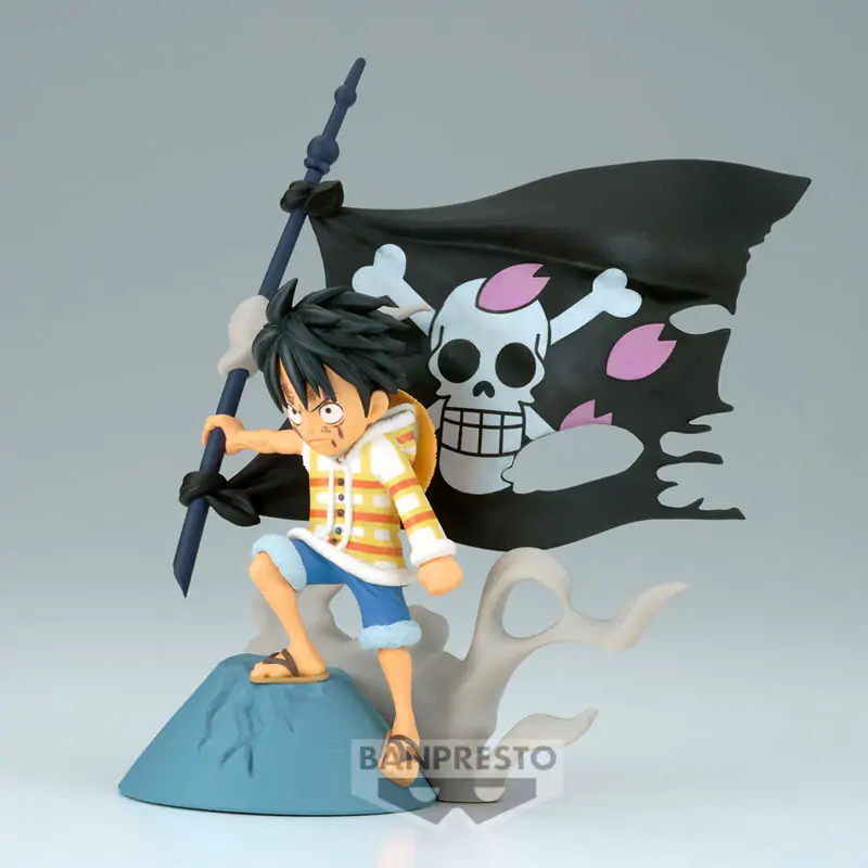 One Piece WCF Log Stories Monkey D Luffy Figur 8cm termékfotó