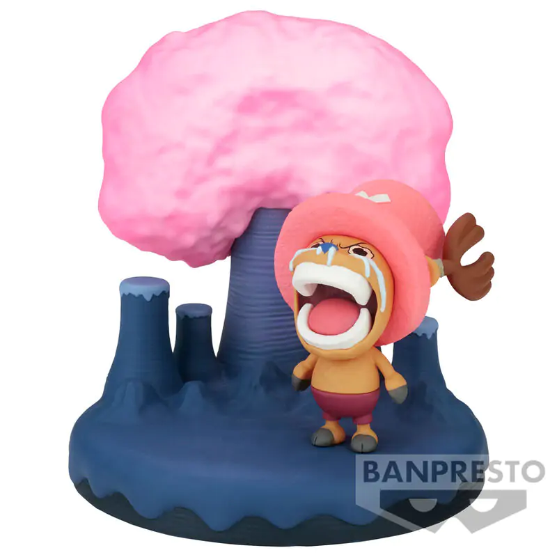 One Piece World Collectable Log Stories Tony Tony Chopper Figur 9cm Produktfoto