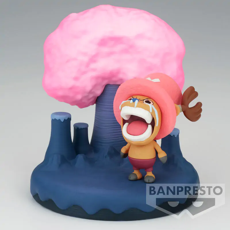 One Piece World Collectable Log Stories Tony Tony Chopper Figur 9cm Produktfoto