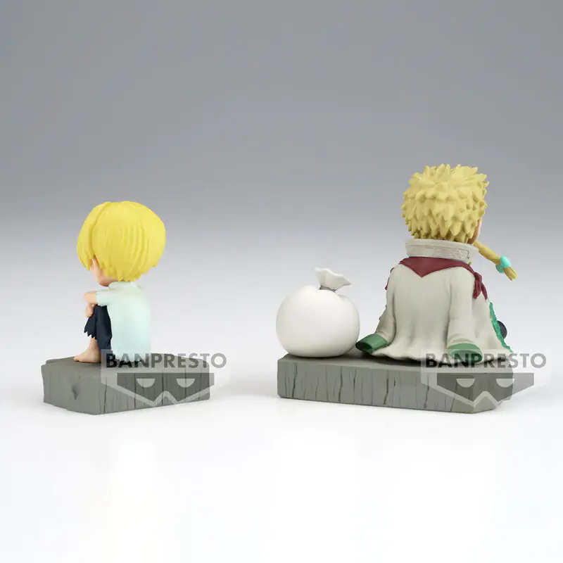 One Piece World Collectable Stories Sanji & Zeff Figur 6cm Produktfoto