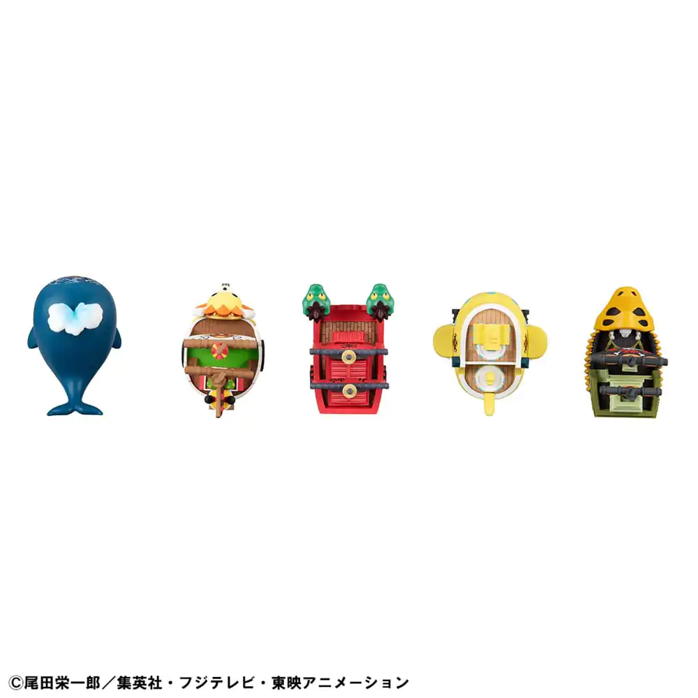 One Piece Yuracolle Series Trading Figur 5er-Pack Grand Line Vol. 2 6 cm Produktfoto