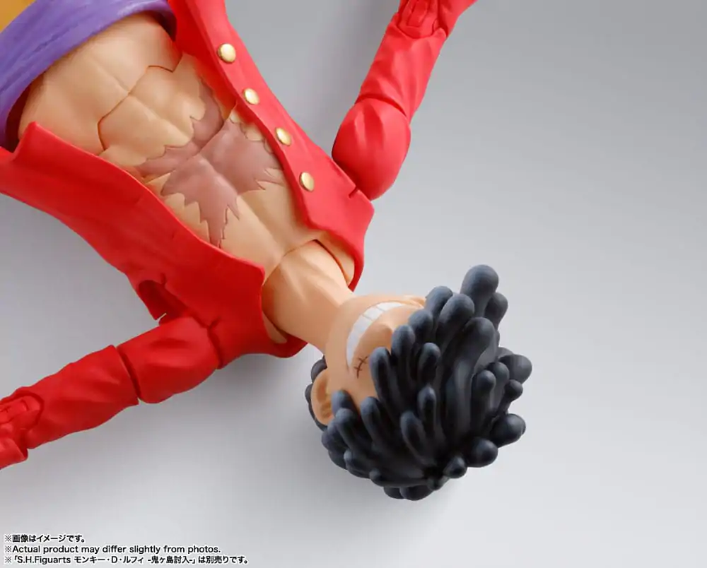 One Piece S.H. Figuarts Actionfigur Monkey D. Ruffy Gear 5 15 cm Produktfoto