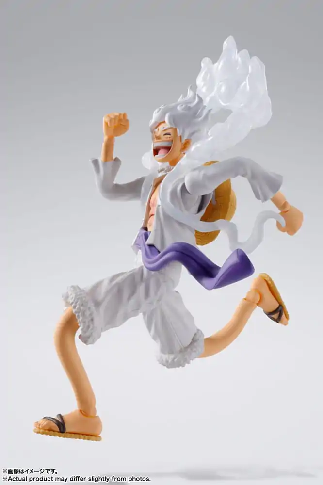 One Piece S.H. Figuarts Actionfigur Monkey D. Ruffy Gear 5 15 cm Produktfoto