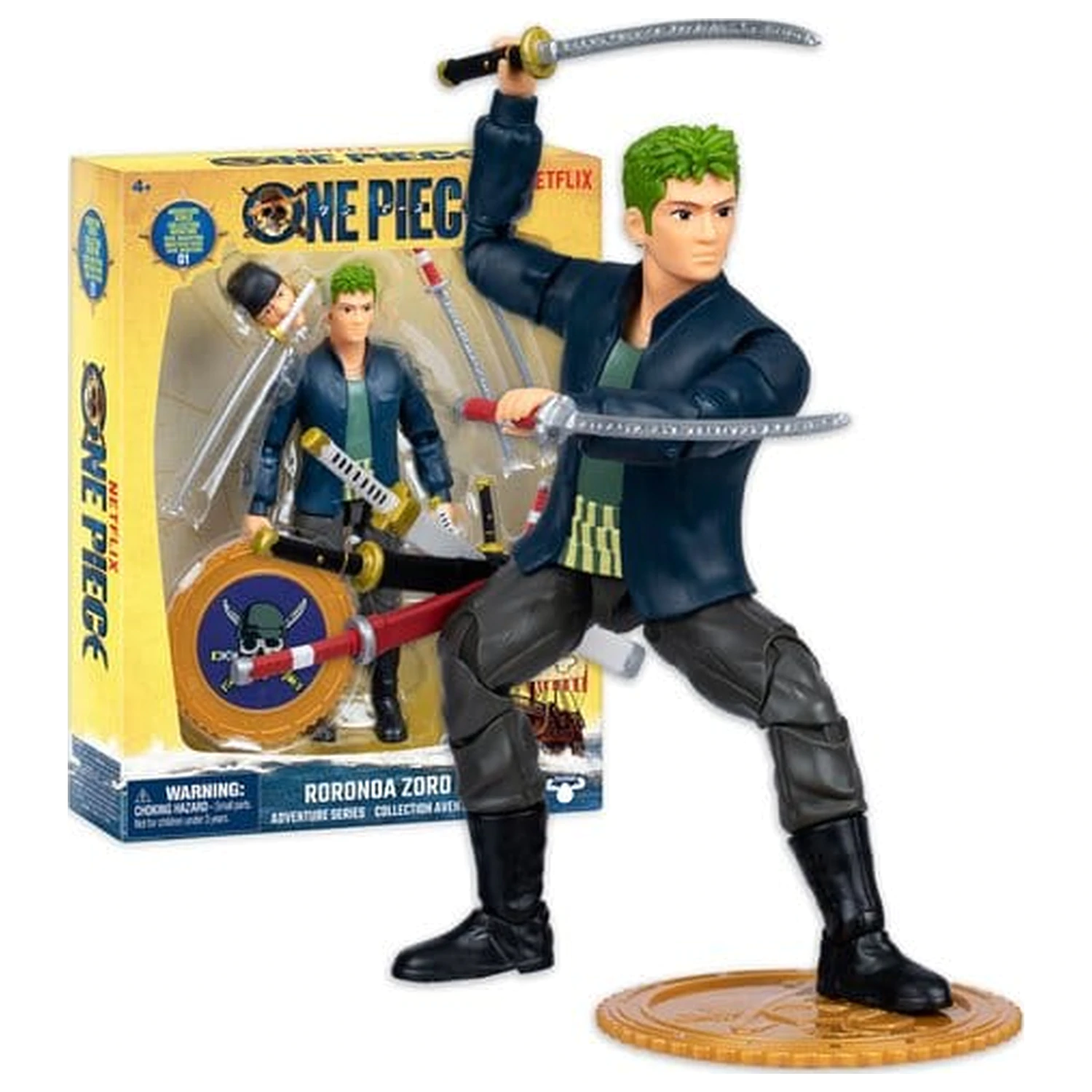 One Piece Actionfigur Zoro Produktfoto