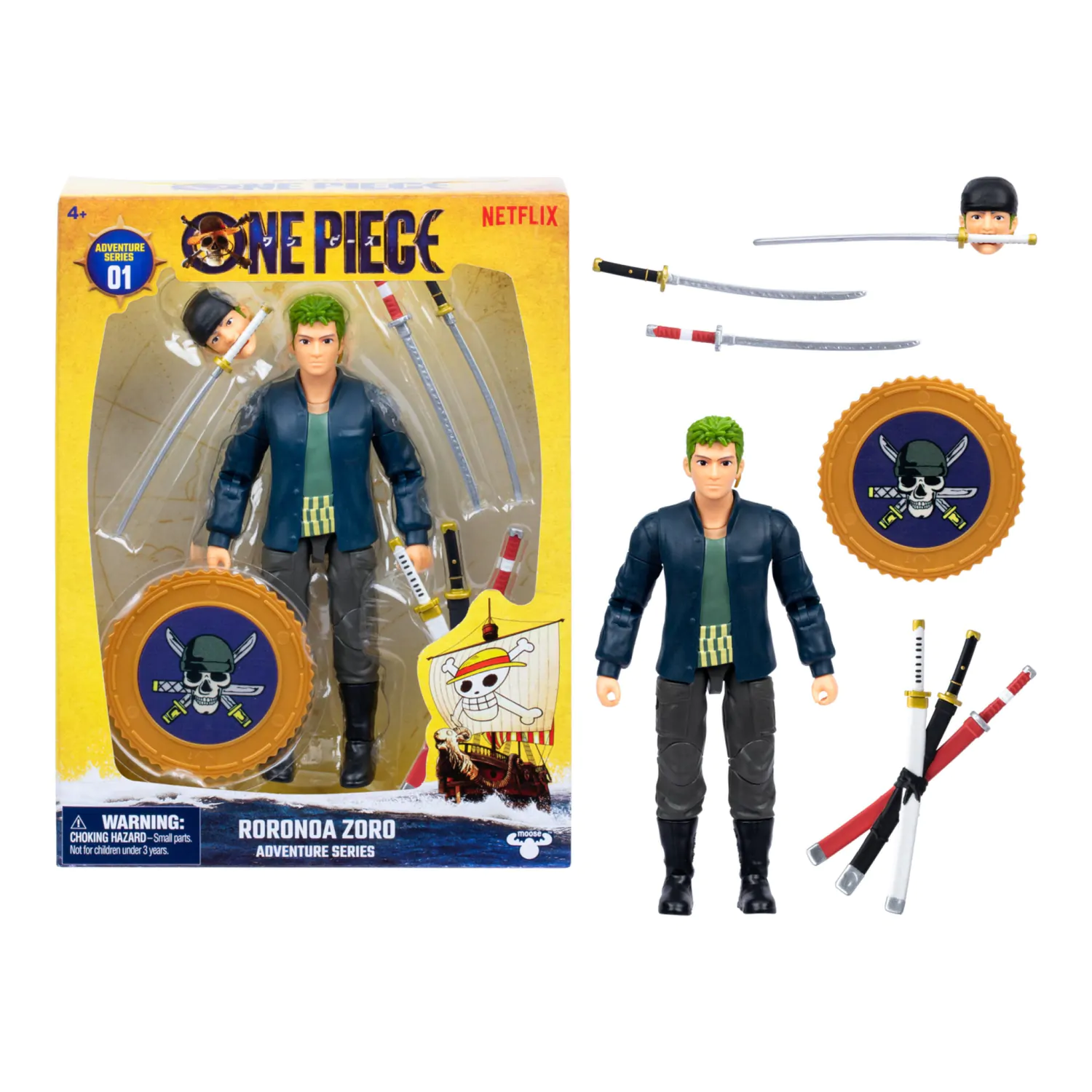 One Piece Actionfigur Zoro Produktfoto