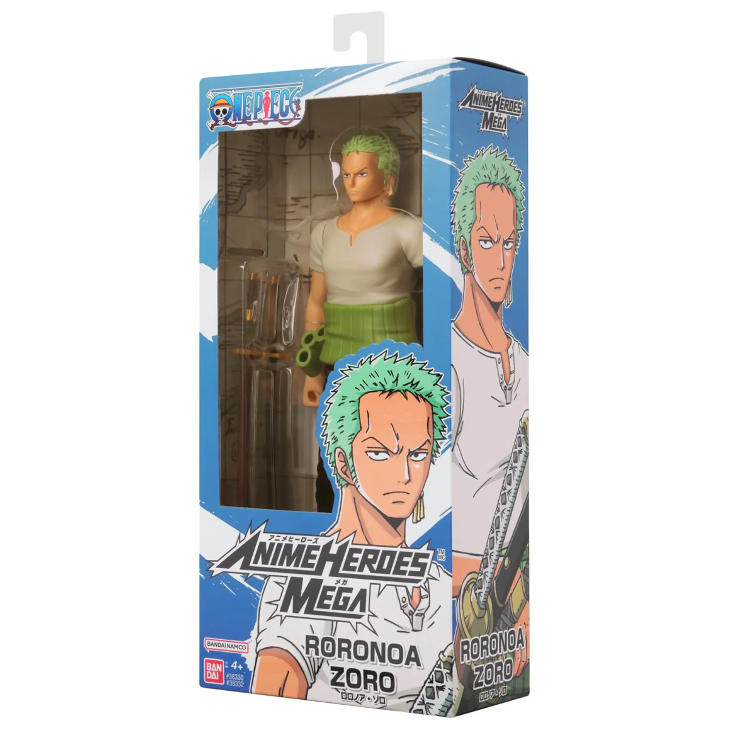 One Piece Zoro Anime Heroes Mega Figur 30cm Produktfoto
