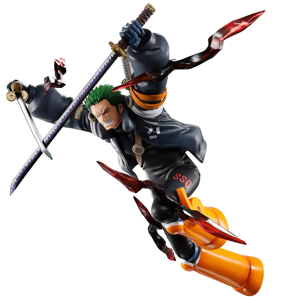 One Piece Zoro Burts of Energy Masterlise Expiece Roronoa Zoro Ichibansho Figur 15cm Produktfoto