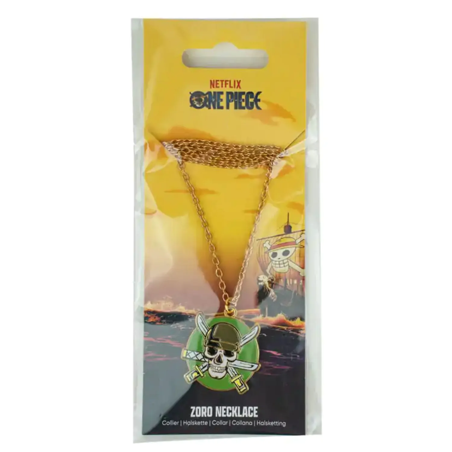 One Piece Halskette & Anhänger Zoro Produktfoto