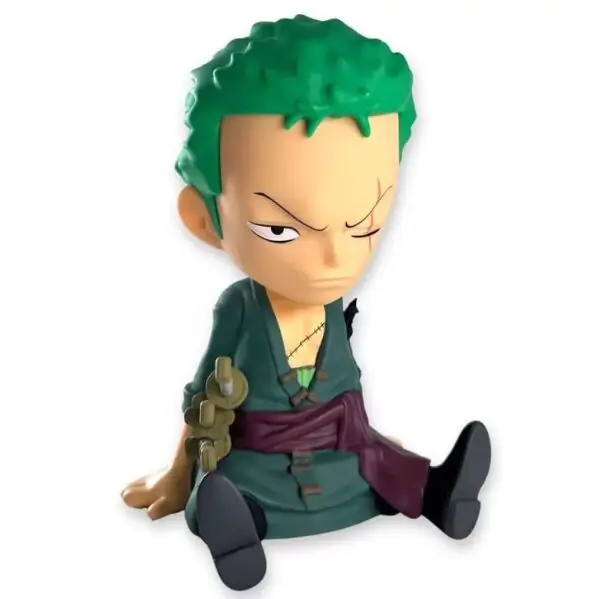 One Piece Zoro Spardose Figur 18cm Produktfoto