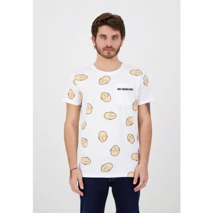 One Punch Man AOP Saitama T-shirt Produktfoto