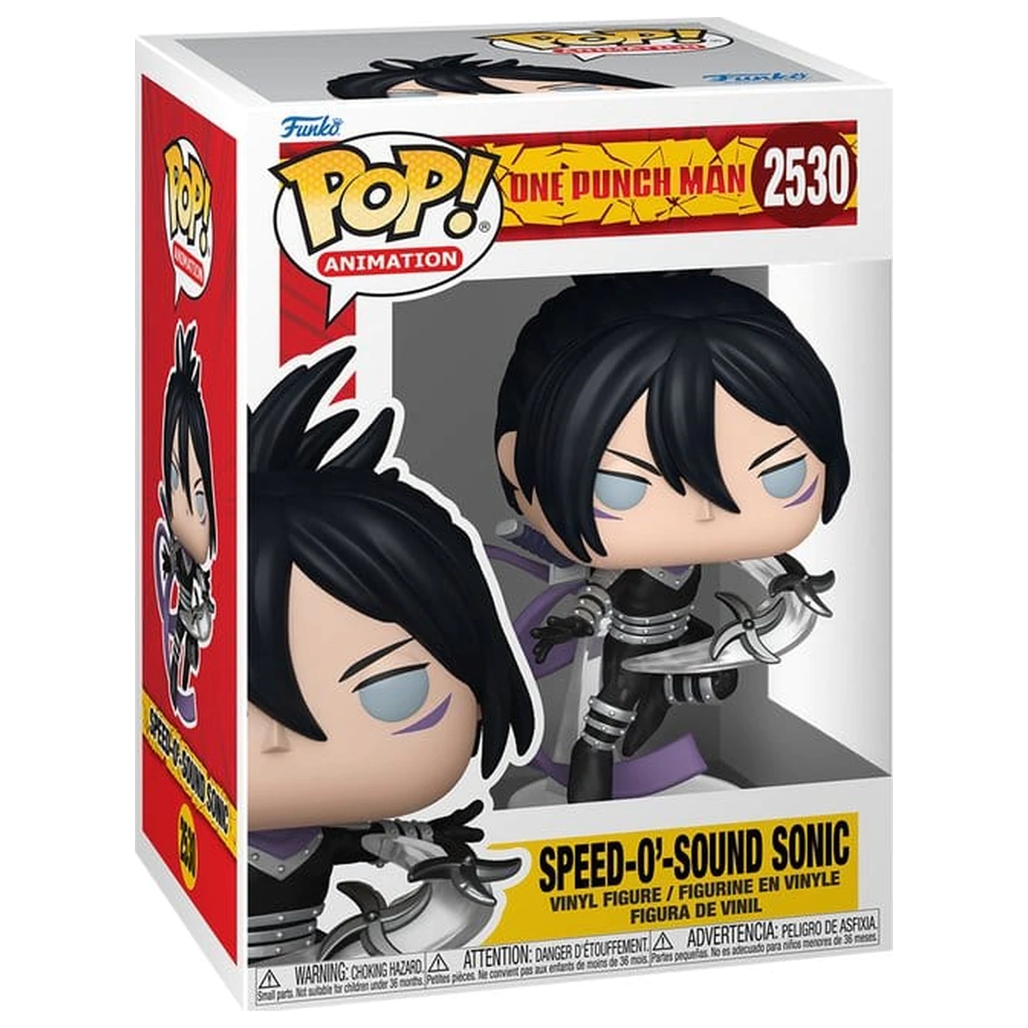 One Punch Man Funko POP! Animation Vinyl Figur Sonic 9 cm Produktfoto