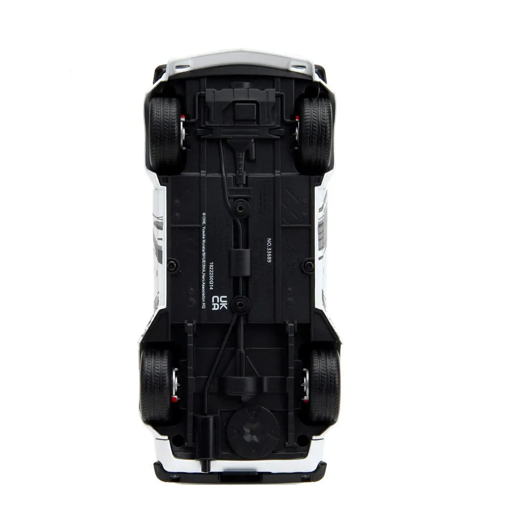 One Punch Man Hollywood Rides Diecast Modell 1/24 1974 Mazda RX-3 mit One Punch Man Figur Produktfoto