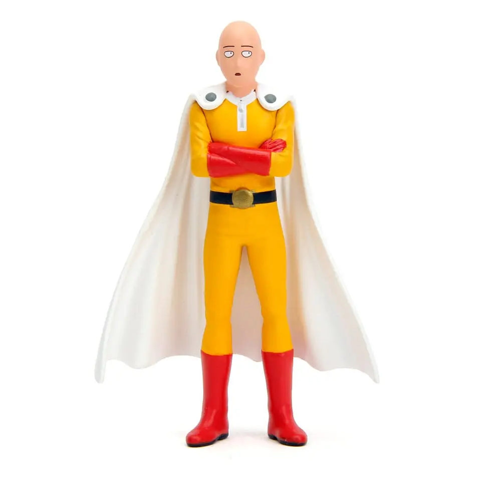 One Punch Man Hollywood Rides Diecast Modell 1/24 1974 Mazda RX-3 mit One Punch Man Figur Produktfoto