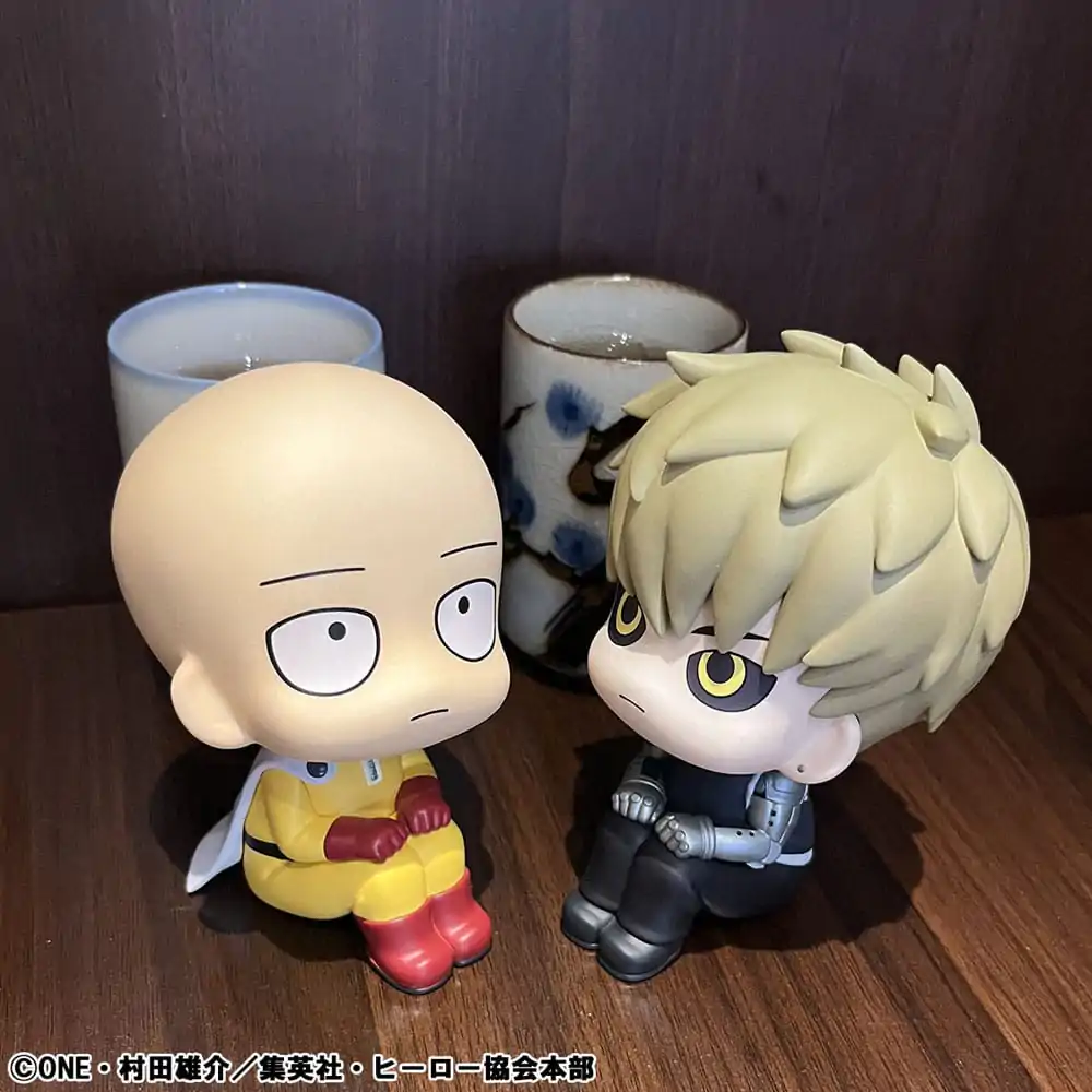 One Punch Man Look Up PVC Figur Saitama & Genos 11 cm (mit Geschenk) Produktfoto