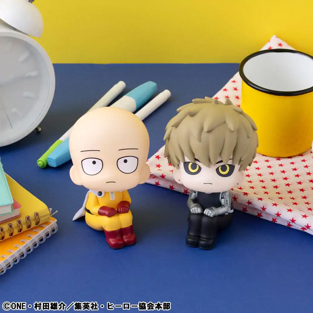 One Punch Man Look Up PVC Figur Saitama & Genos 11 cm (mit Geschenk) Produktfoto