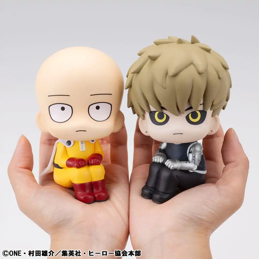 One Punch Man Look Up PVC Figur Saitama & Genos 11 cm (mit Geschenk) Produktfoto