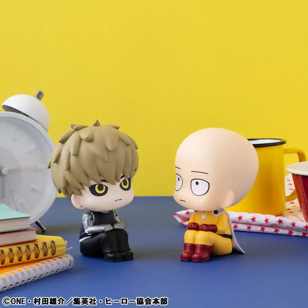 One Punch Man Look Up PVC Figur Saitama & Genos 11 cm (mit Geschenk) Produktfoto