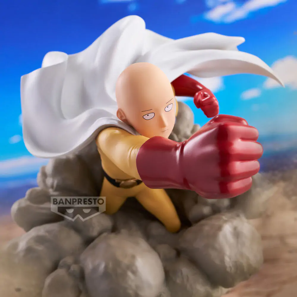 One Punch Man Saitama Figur 15cm Produktfoto