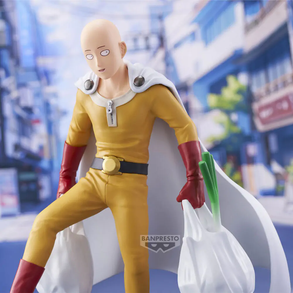 One Punch Man Saitama One Punch Life Figur 20cm Produktfoto
