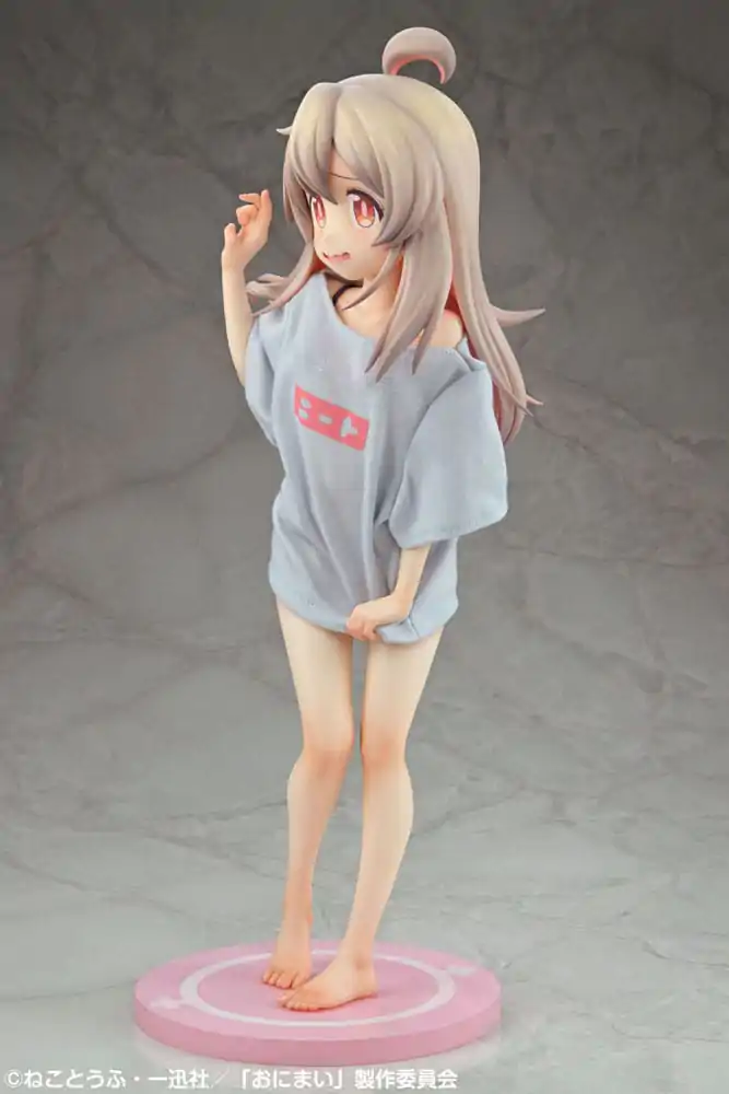 Onimai: I´m Now Your Sister! PVC Statue 1/4 Mahiro Oyama Neet T-Shirt Ver. 40 cm Produktfoto