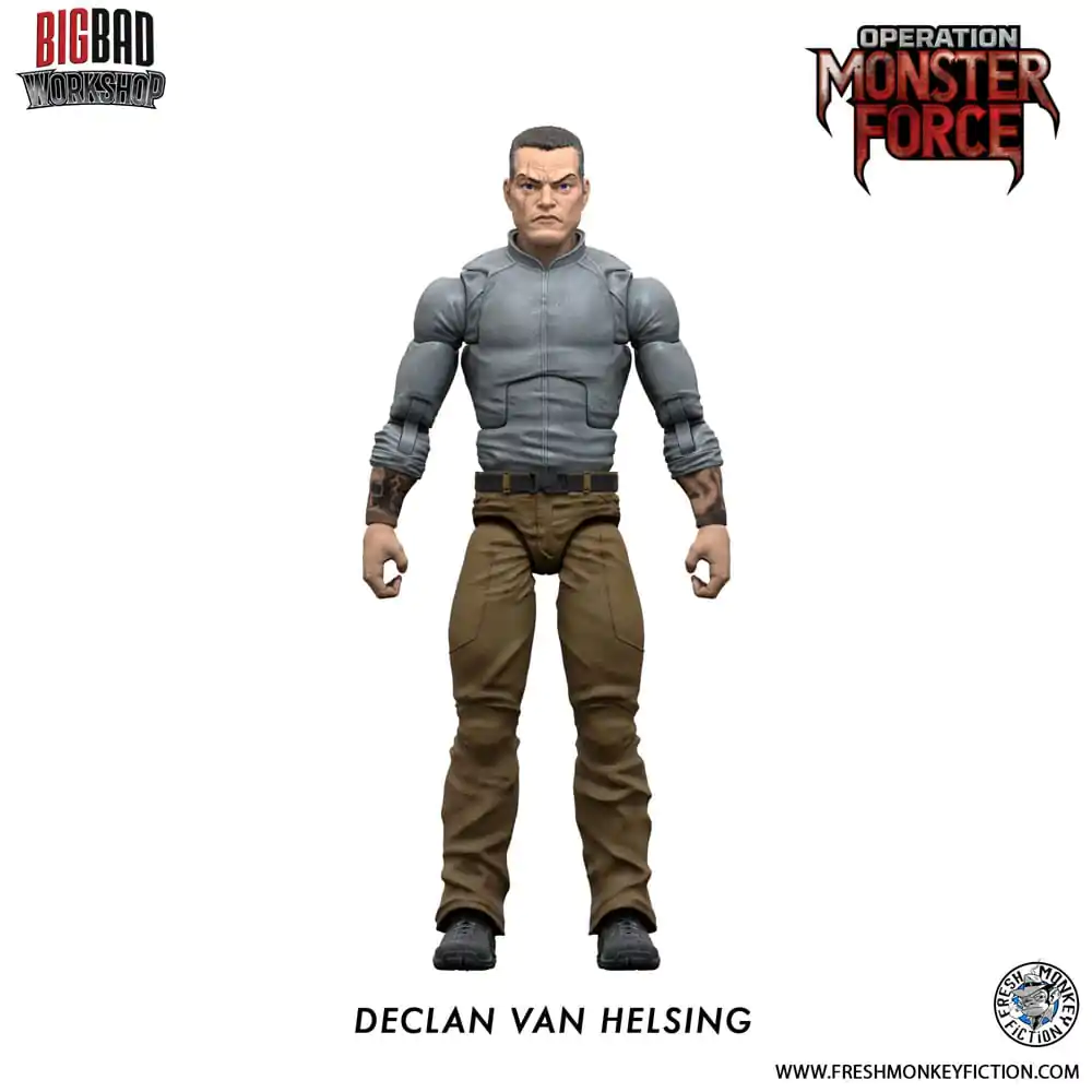 Operation: Monster Force Actionfigur 1/12 Declan Van Helsing 15 cm Produktfoto