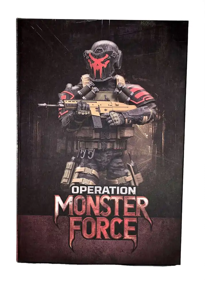 Operation: Monster Force Actionfigur 1/12 Delta Red Nocturnal Operations Trooper 15 cm Produktfoto