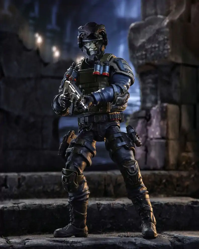 Operation: Monster Force Actionfigur 1/12 Delta Red Urban Operations Trooper 15 cm Produktfoto