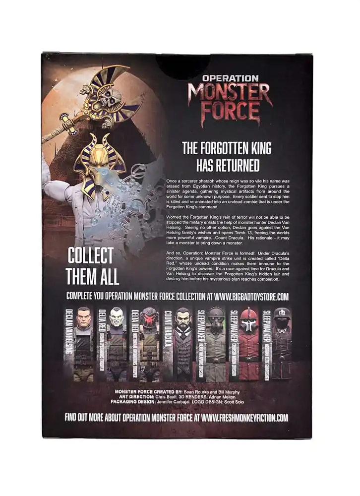 Operation: Monster Force Actionfigur 1/12 Forgotten King 15 cm Produktfoto