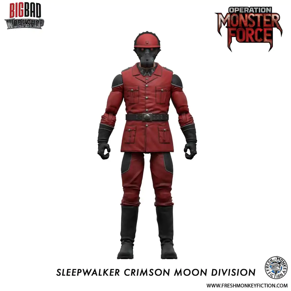 Operation: Monster Force Actionfigur 1/12 Sleepwalker Crimson Moon Division 15 cm Produktfoto