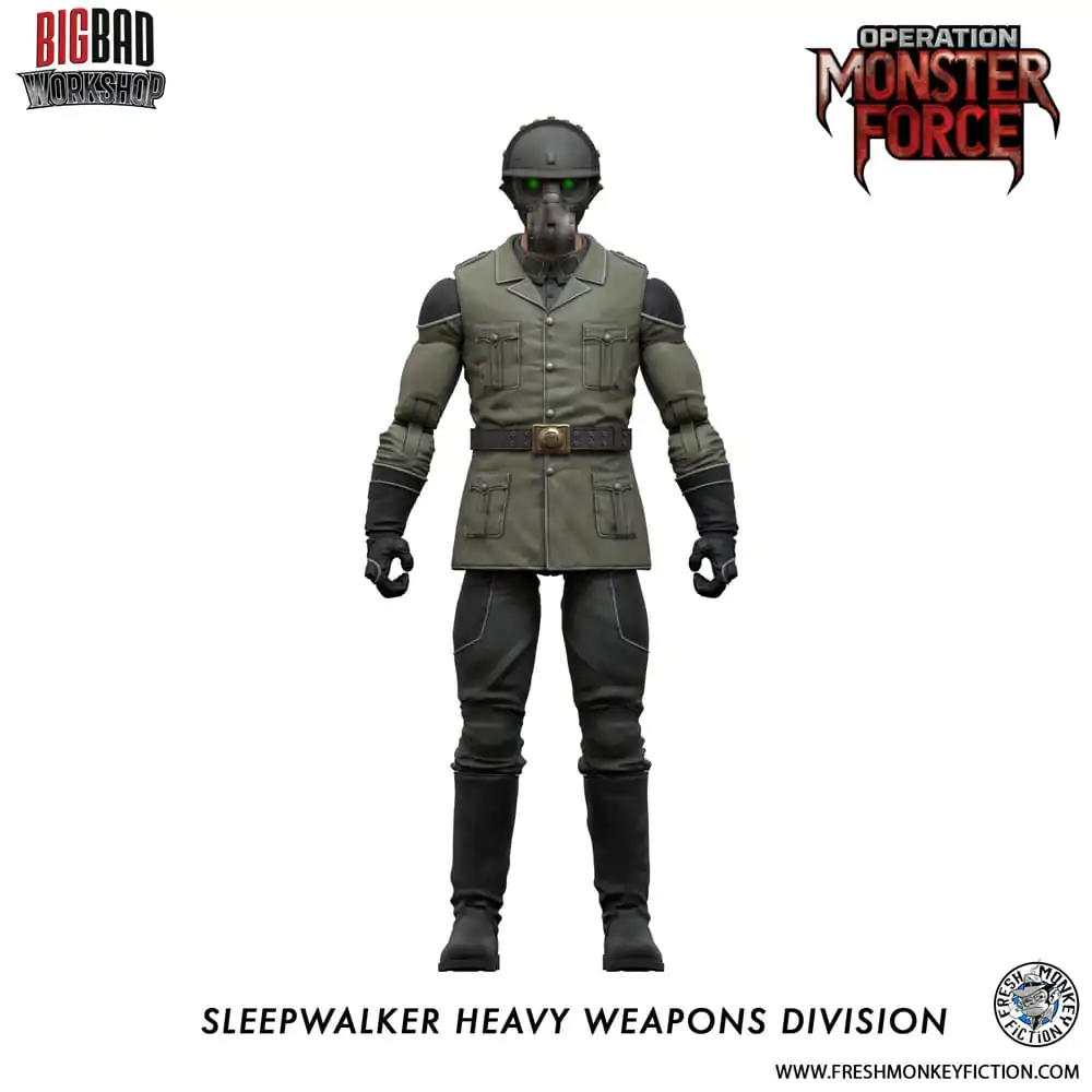 Operation: Monster Force Actionfigur 1/12 Sleepwalker Heavy Weapons Division 15 cm Produktfoto
