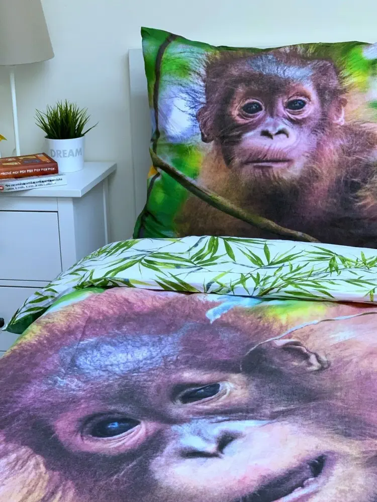 Orangutan Bettbezug 140x200cm, 70x90cm Produktfoto