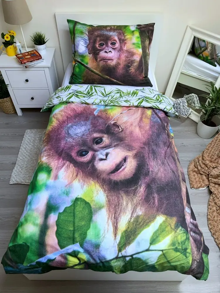 Orangutan Bettbezug 140x200cm, 70x90cm Produktfoto
