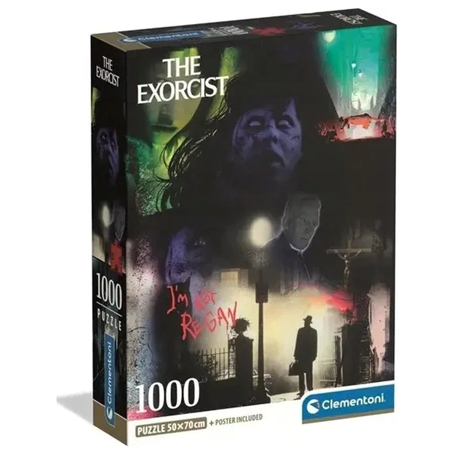 The Exorcist Horror 1000 Teile Compact Puzzle Produktfoto