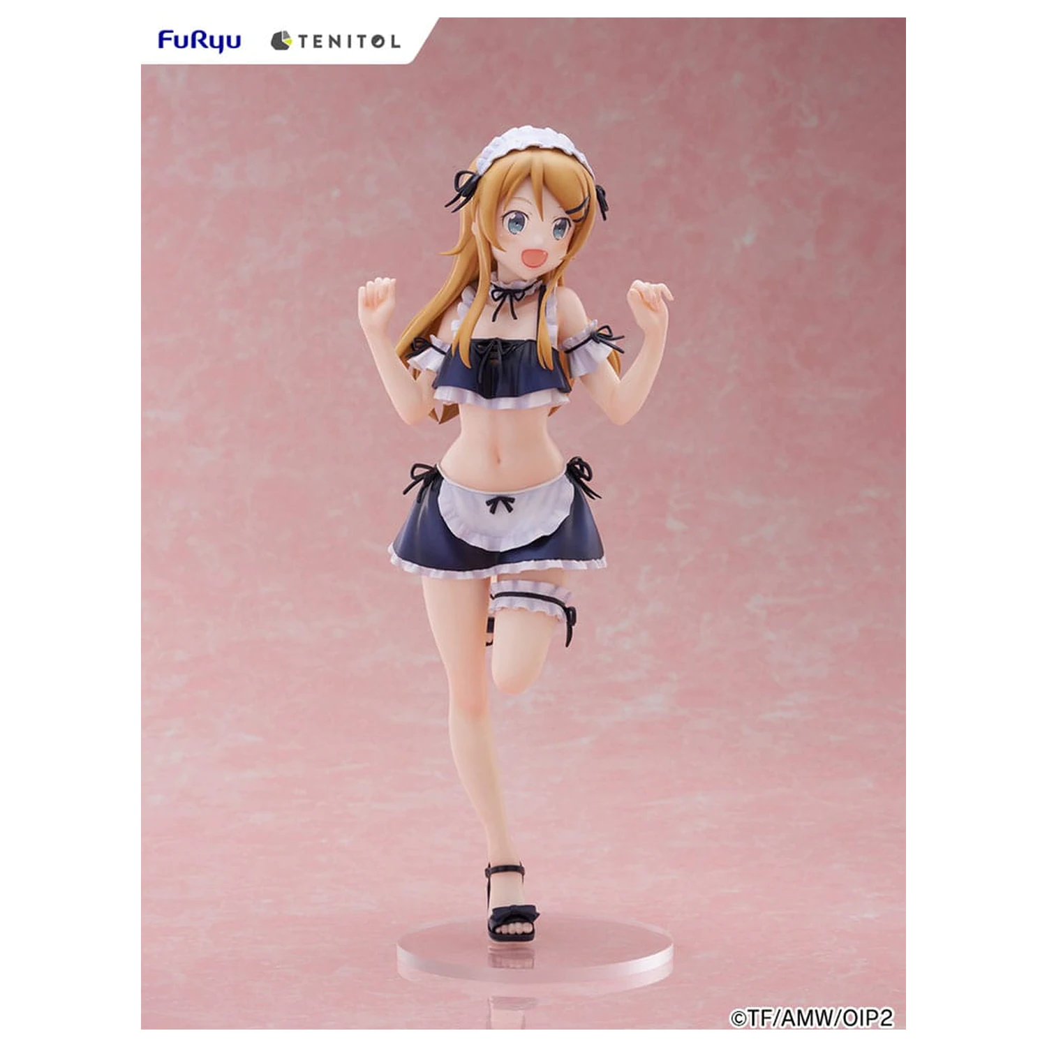 Ore no Imouto ga Konna ni Kawaii Wake ga Nai. Tenitol Tall PVC Statue Kousaka Kirino swimsuits maid Ver. 30 Zentimeter Produktfoto