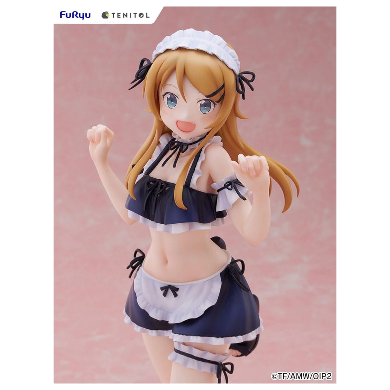 Ore no Imouto ga Konna ni Kawaii Wake ga Nai. Tenitol Tall PVC Statue Kousaka Kirino swimsuits maid Ver. 30 Zentimeter Produktfoto