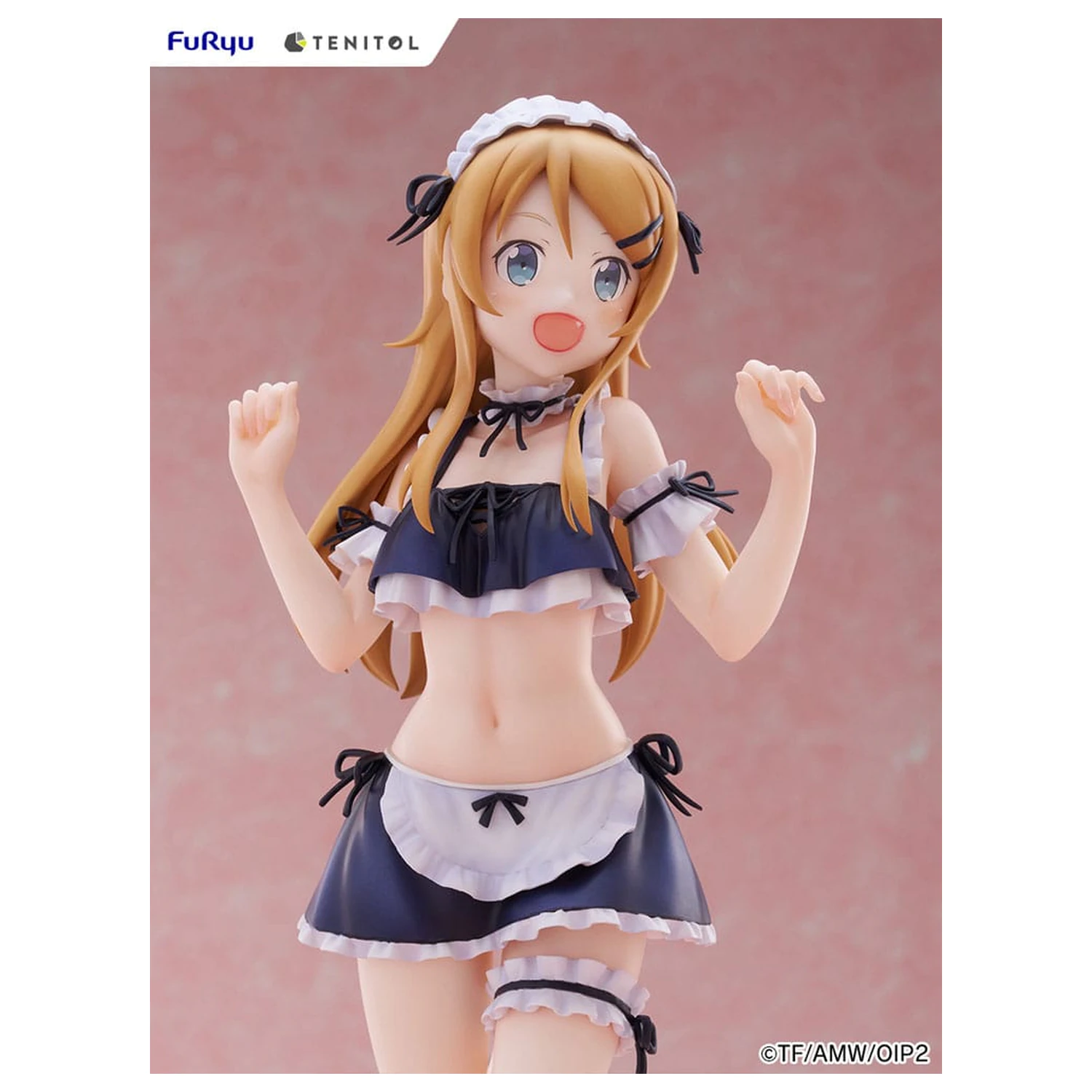 Ore no Imouto ga Konna ni Kawaii Wake ga Nai. Tenitol Tall PVC Statue Kousaka Kirino swimsuits maid Ver. 30 Zentimeter Produktfoto
