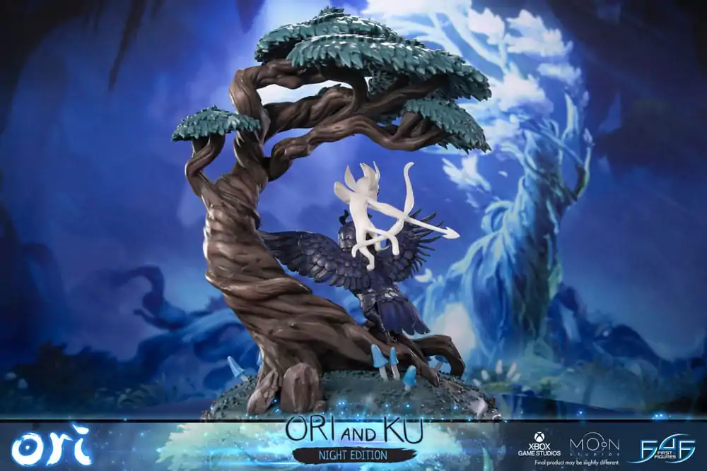 Ori and the Will of the Wisps Statue Ori and Ku Night Ver. 38 cm Produktfoto