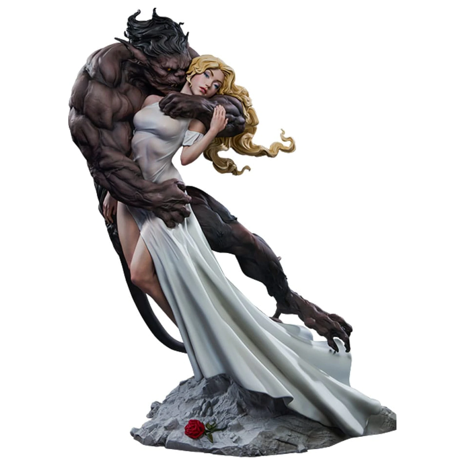 Original Artist Series Statue Beauty and the Beast von Maria Panfilova 46 cm Produktfoto