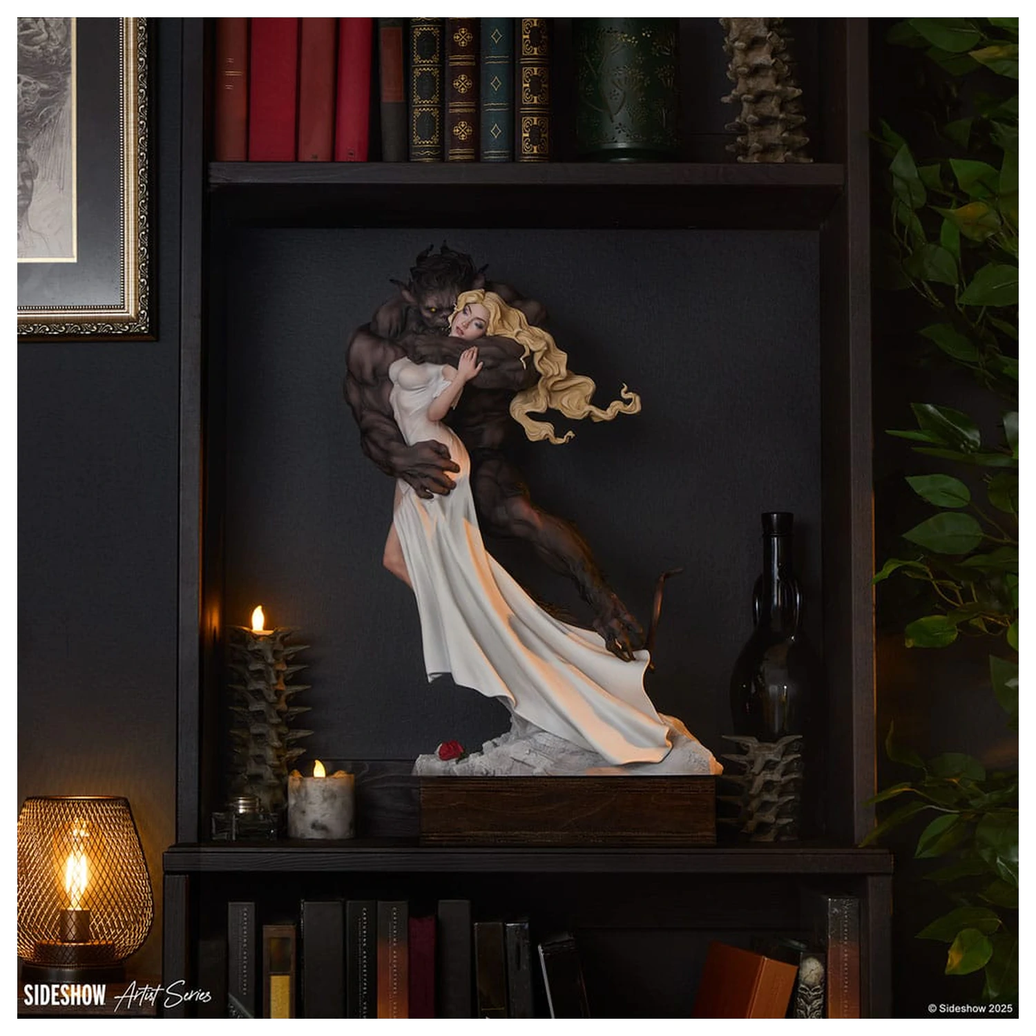 Original Artist Series Statue Beauty and the Beast von Maria Panfilova 46 cm Produktfoto