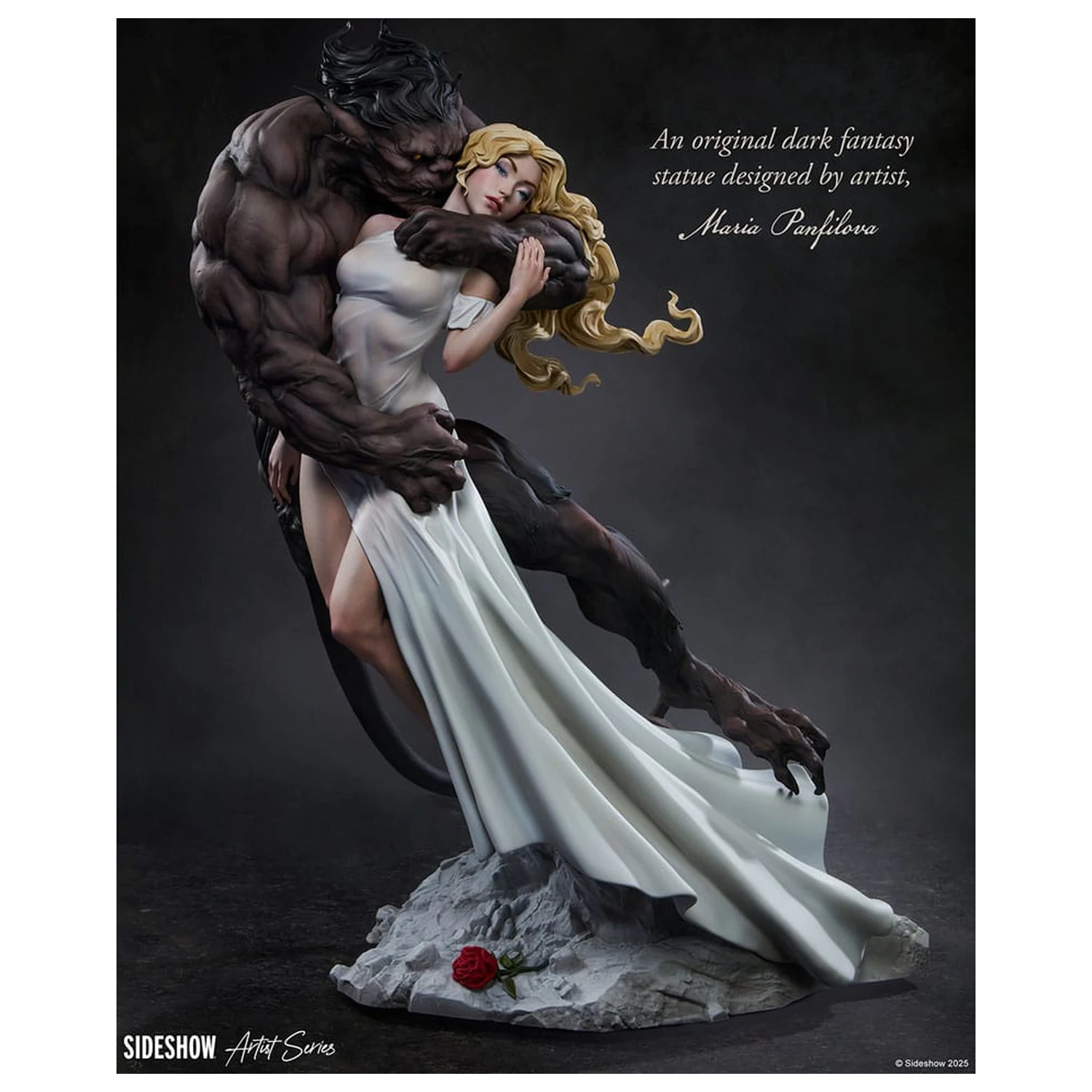Original Artist Series Statue Beauty and the Beast von Maria Panfilova 46 cm Produktfoto
