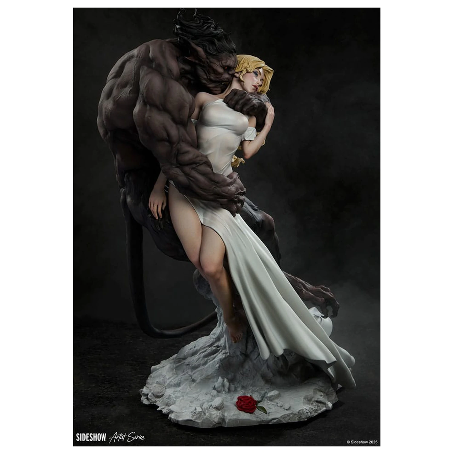 Original Artist Series Statue Beauty and the Beast von Maria Panfilova 46 cm Produktfoto