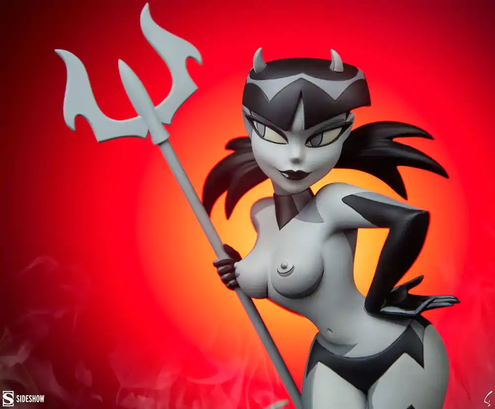 Original Artist Series Statue Devil Girl (Black and White Variant) 30 cm termékfotó